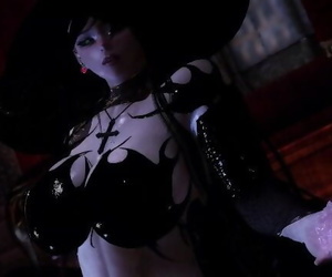 Skyrim Heroine Magician who becomes a Sex Victim of Monsters