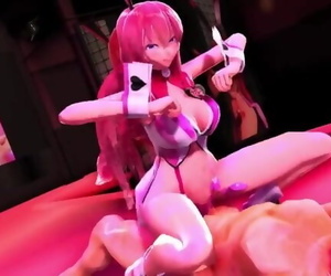 3D MMD Passionate Luka Dripping Pussy Cock Rider - BAAM