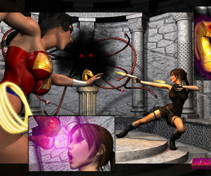 Mongo Bongo Lara Croft and Wonder Girl Tomb Raider- Wonder..
