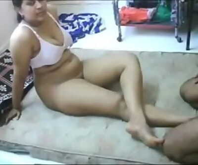Indian Homely Girl play boy pal 2 min