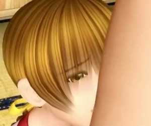 Sexy Animated Light-haired doing Oral Sex in Gang