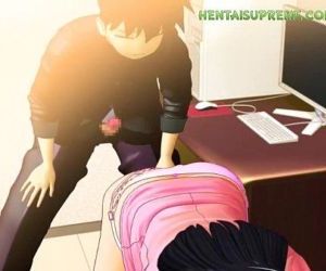 HentaiSupreme.COM - Hentai Chick Scarcely Capable Taking..