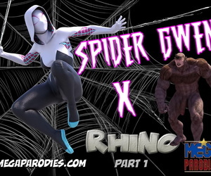 Mega Parodies Comics Bevy Spider Gwen 1