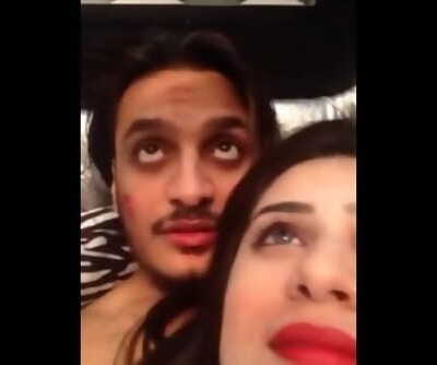 Desi pakistani brother liquidate hooter-sling demonstrates sister Fat Tits selfie lovemaking