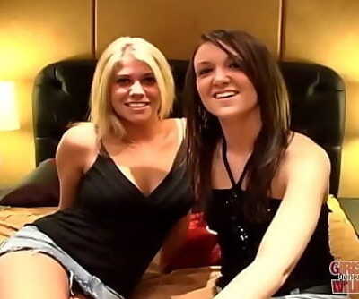 Women GONE WILDTeen Besties Jessica and Ashleigh Get Comfortable With Each Other After The Soiree 4 min