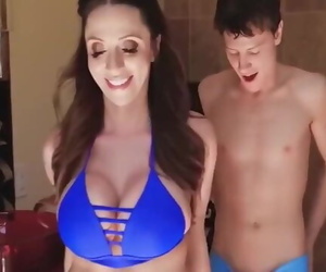 MYLF - Smoking Warm Mature Brunette Packed up by Pool Boy