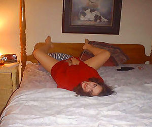 Pictures of a big-tittied wife in her devours poses - part..