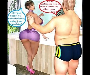 3D Comic: Cuckold Wife Gets Dirty With Her Boss On Wacky Ta