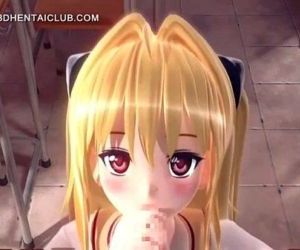 chien Style Chatte Frapper pour innocent Hentai Fille 5 min