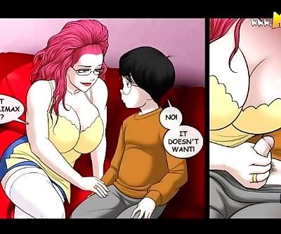 Milftoon cartoon. Mom Is Horny And Cant Resist StepSon