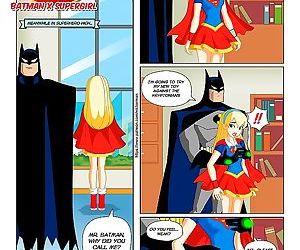 Batman X Supergirl- Sex Super Hero Girls