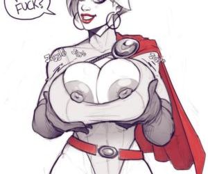Power Girl On Darkseid - part 2