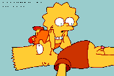 Lisa assistindo bartвЂ™s cock..