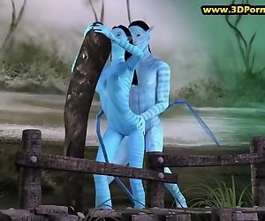 Neytiri getting fucked in Avatar..