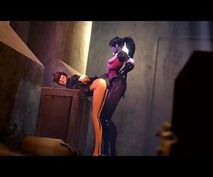 Overwatch - Tracer and Widowmaker..