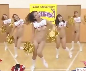 Japanisch Cheerleader timestop