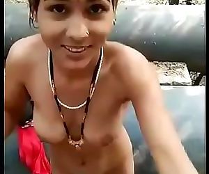 indien sexy Babe public nude..