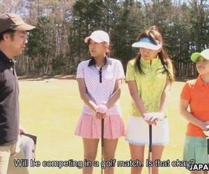Asian golf game turns into a toy..
