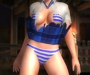 Dead or alive 5 sexy blonde MILF..