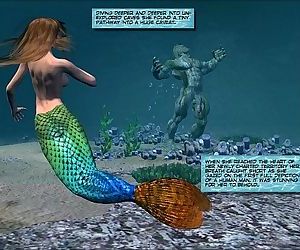 3d comic: mermaid..
