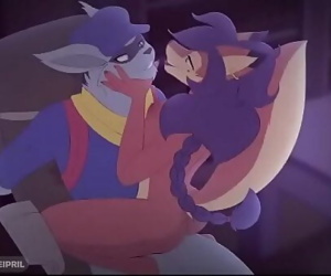 Sly Cooper have sex with wolf..