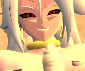 Android 21 Getting Tit fucked and..