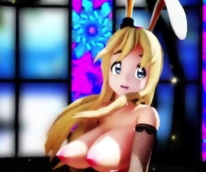 MMD SEX K-ON! Bunny Girl Mugi..