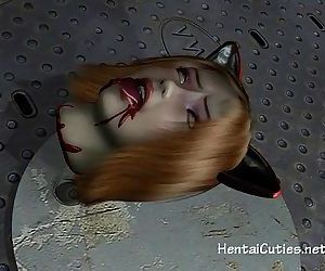 3D anime pussy rammed by a..