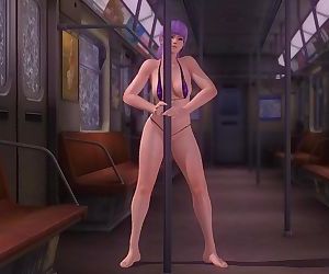 Dead or Alive 5 - Pole Dance Stages Preview 2