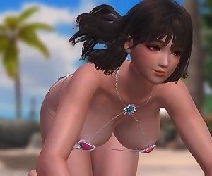 Dead or Alive 5 1.09BH - Naotoras Stretch on the Beach 2 w/ Sexy Outfits