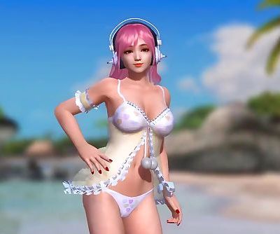 Dead or Alive 5 1.09BH - Sonic Babydoll Dancing on the Beach #1
