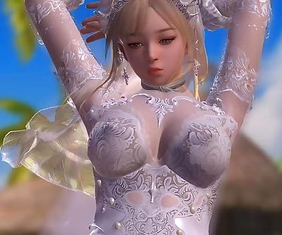 Dead or Alive 5 1.09BH - White Snows Stretch on the Beach 2