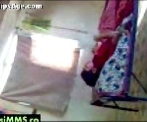 Indian couple enjoying sex at home amateur video clip..