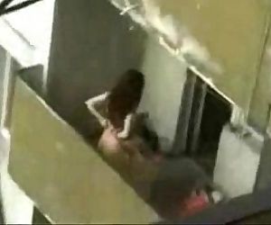 Couple enjoying sex on Terrace recorded with hidden cam -..