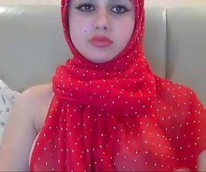 Sexy indiano Babe su Live cam mostra esporre bigtits and..