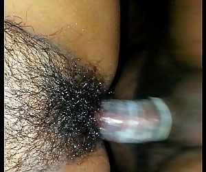 Indian wife fucked doggystyle hard by lover with hindi..