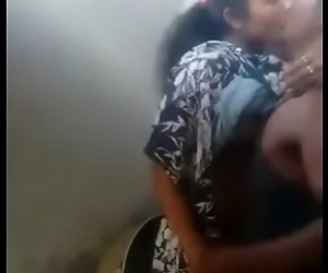 Indian girl and boyfriend sex in bathroom 2 min