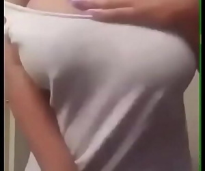 Desi Indian Girl Sangita Playing With Her boobs 23 sec