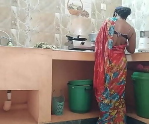 Desi indian Cheating maid Fucked By house owner In Kitchen..