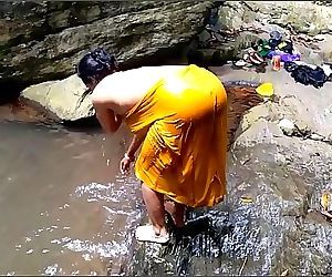 Fucking Indian Mom Near Waterfall Forest Outdoor Sex 6 min..