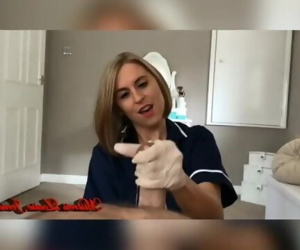 NEW - Nurse Gloves Handjob - Mistress LOUISE JENSON