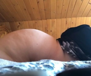 BBW Humping a pillow until I cum loudly while home alone