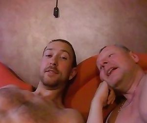 Boy Sucking Daddy DILF, 2 Cumshots in Montenegro