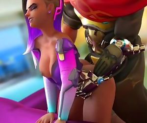Overwatch - Sombra and McCree