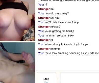 Sexy Omegle College Girl Shows off Huge Tits and Calls Me Daddy