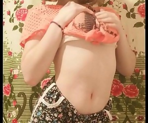 Meu sexy caseiro amadores Vídeo no cor-de-rosa panties, Lindo menina no shorts 66 sec 1080p