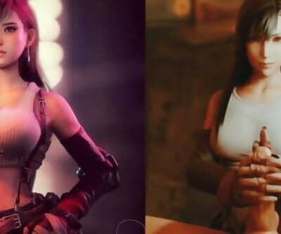 Materia Girl Final Fantasy VII Remake Tifa Lockhart FFVII SFM PMV
