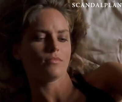 Sharon Stone Naked & Sex Scenes Compilation on ScandalPlanetCom