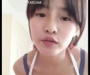 korean camgirl sexy boobs - 2 min