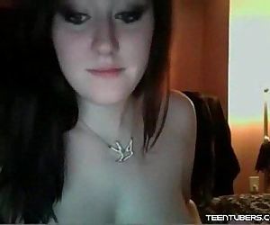 Bitch with nice boobs webcaming